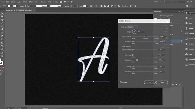 Chalk Effect | Adobe illustrator Text Effect Tutorial смотреть онлайн