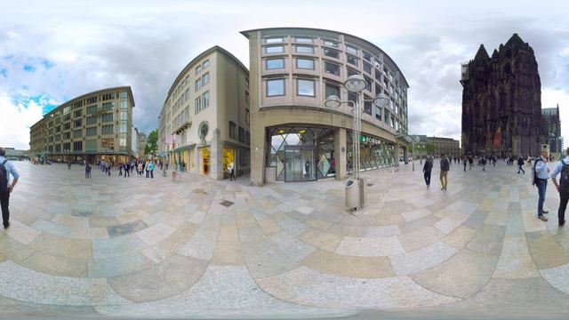 Cologne, Germany VR 360 travel video. Кёльн, Германия. смотреть онлайн
