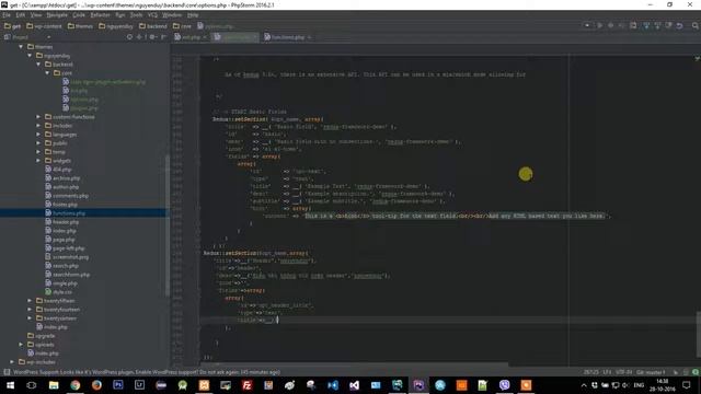 Theme Options Wordpress Clip3 Config redux смотреть онлайн