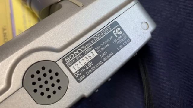 Sony digital camera DSC-F505V demo смотреть онлайн