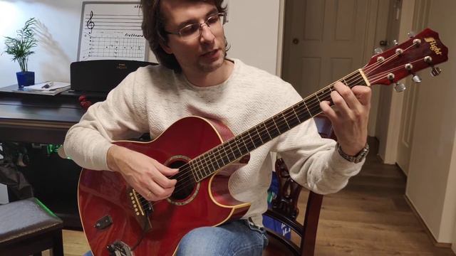 Аккорд Dm с мелодическим ходом в басу смотреть онлайн
