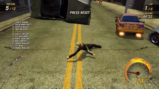 FlatOut: Ultimate Carnage™ | FlatOut 2 Stunt Tarmac Test Fails