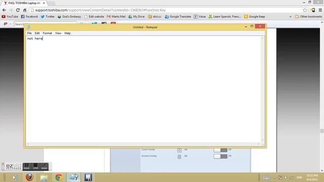 How to disable Action keys on toshiba with windows 8 смотреть онлайн