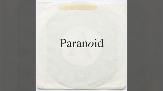 Paranoid (Edit) смотреть онлайн