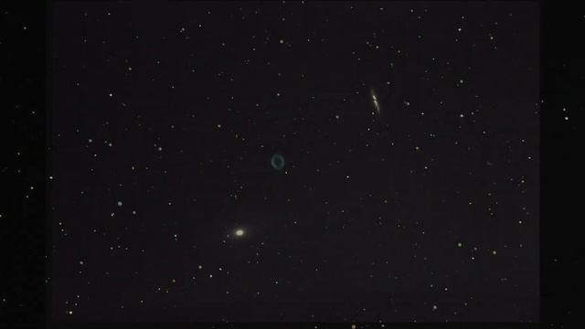 天体写真：M57(リング状星雲）とM81・M82銀河 смотреть онлайн