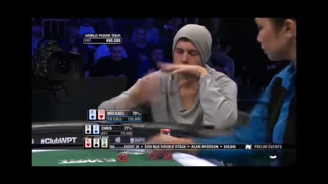 World Poker Tour Season 12 Insane Bad Beat WPT LA Poker Classic смотреть онлайн