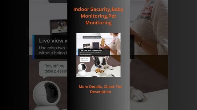 TP-Link Tapo 2K Pan/Tilt Security Camera for Baby #camera #security #cloud #traking #monitor смотреть онлайн