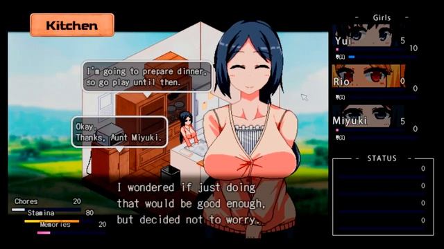 Тет-а-тет с игрой Summer Memories (Летние Воспоминания) смотреть онлайн