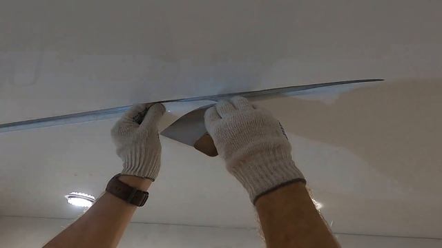 Как сделать натяжной потолок с световыми линиями без гарпуна СИСТЕМА КЛИНЧ смотреть онлайн