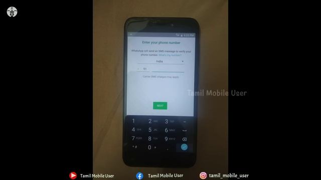 How to create new whatsapp account | Tamil #whatsapp смотреть онлайн