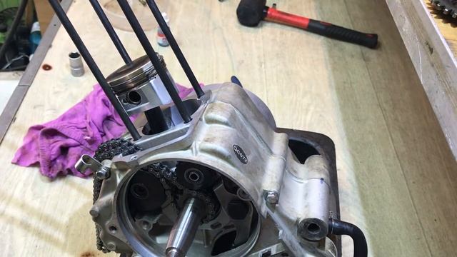 Как собрать мотор 153 FMI