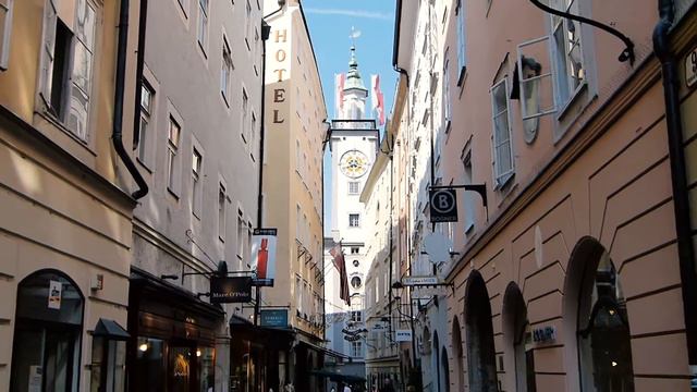 Один день в Зальцбурге. Отпуск в Баварии. Часть 1. смотреть онлайн