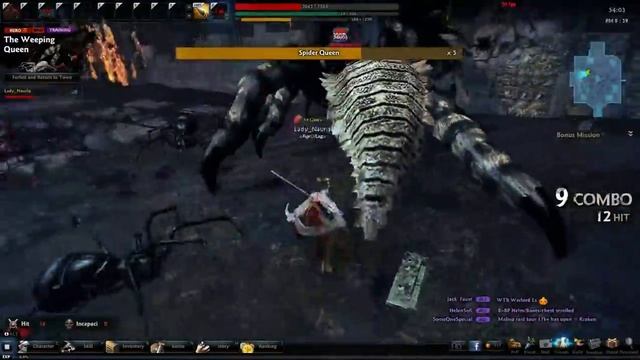 Vindictus EU Vella TS Weeping queen hero solo (no pots) смотреть онлайн