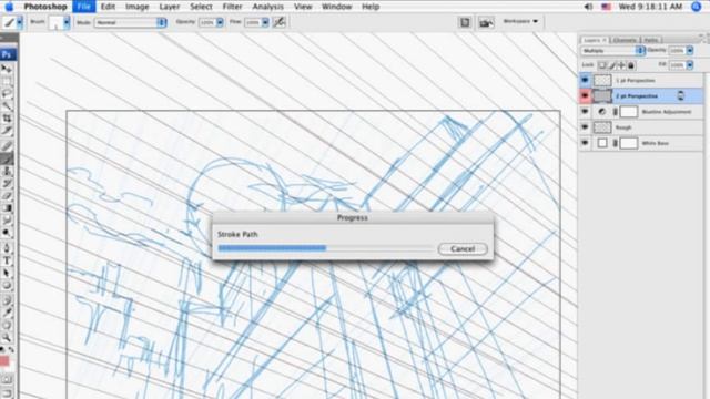 Digi-Art Tutorial: Perspective JAVA Script for Photoshop смотреть онлайн