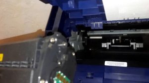 Xerox 3025 печатает черный лист #ремонт