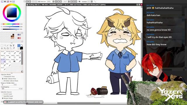 11 How to draw - Childe Genshin Impact 【XAS】 смотреть онлайн