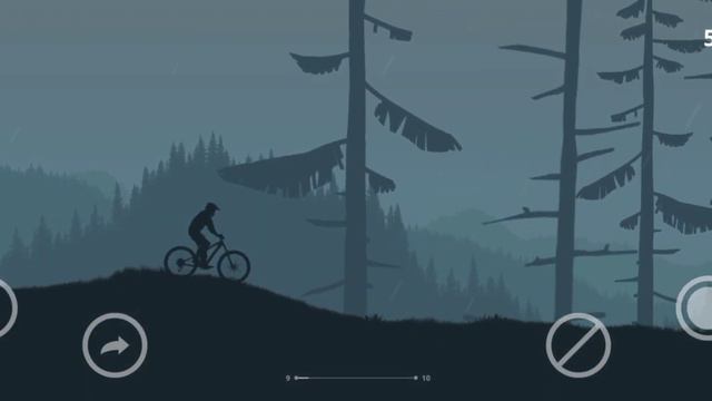 Пробую достигнуть 10 полосы препятствий в mountain bike Xtreme (первая часть) смотреть онлайн