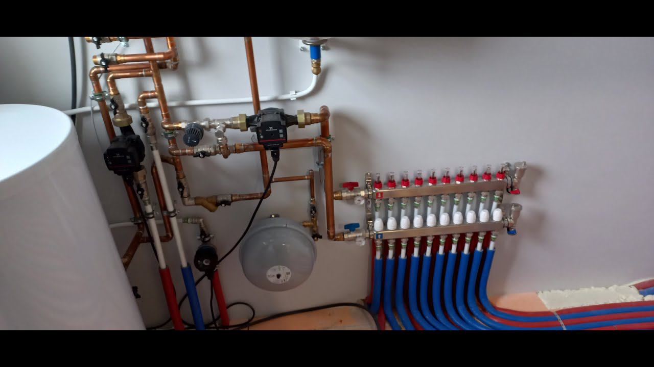 Отопление в одноэтажном доме. смотреть онлайн