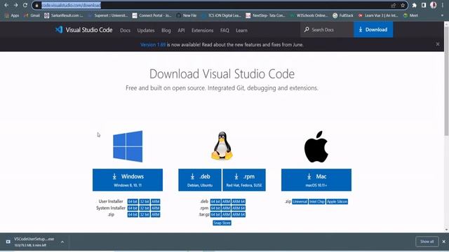 How to download vs code | Visual studio code | vs code install for windows 10 | #vs #visualstudio смотреть онлайн
