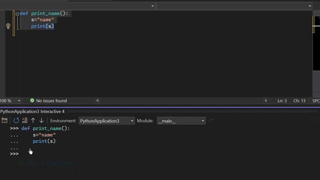 Interactive Python IDE in Visual Studio 2022 смотреть онлайн