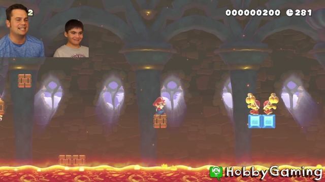 Floor is Lava Mario Maker 2 Challenge смотреть онлайн