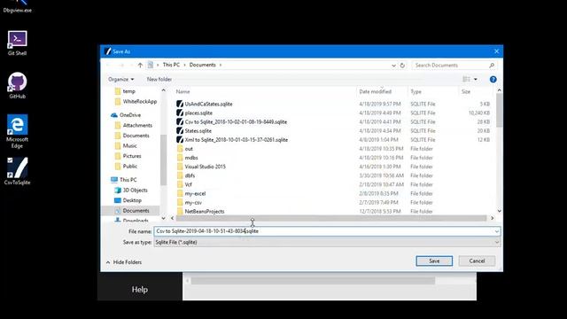 Csv to Sqlite смотреть онлайн