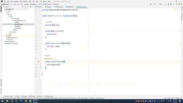 Java state design pattern with example | Java Programming смотреть онлайн