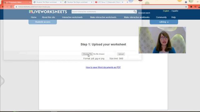 LIVEWORKSHEETS : MENUKAR LEMBARAN BERCETAK KEPADA LEMABARAN INTERAKTIF DENGAN MUDAH & SENANG смотреть онлайн