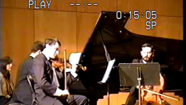 Brahms Piano Trio In B Major II. Scherzo