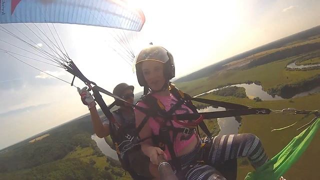 Полет на параплане 30 июля 2016 г. Кунгур смотреть онлайн