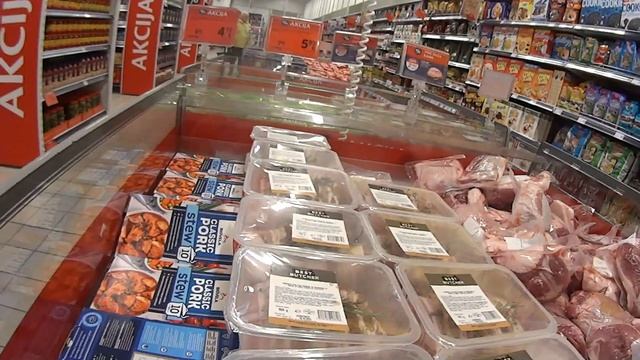 Цены в Литве 2022-10. Самый популярный магазин MAXIMA.