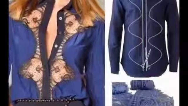 Шью сама из мужских рубашек наряды блузки и туники смотреть онлайн