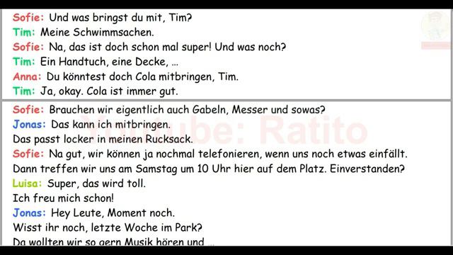 A2 Deutsch Hören Lernen 2.3