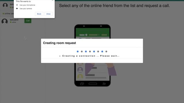 WebRTC Video Chat Application - Full Demo of Client side | WebRTC series PART 25 смотреть онлайн