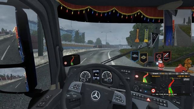Euro Truck Simulator 2 #86 #Holiday Delivery Event #Graz-Kraków смотреть онлайн