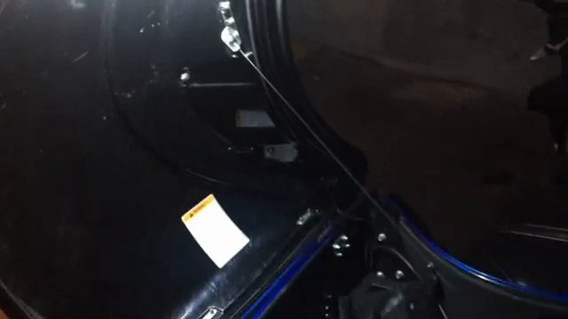 Смягчил кофр)) Kawasaki VN1700 Voyager