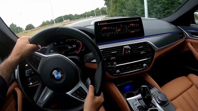 NEW BMW 5 Series 2022 Test Drive (190hp) Mild Hybride