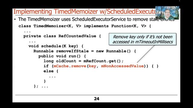 Implementing TimedMemoizer with the Java ScheduledExecutorService смотреть онлайн