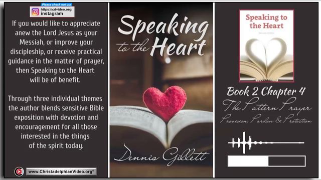 Speaking to the Heart (Audio Book) by Dennis Gillett: #7 Prayer, Provision Pardon, Protection. смотреть онлайн