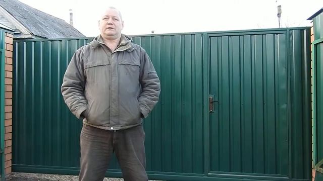 Отзыв №4 — Откатные ворота с встроенной калиткой от Группы Мастеров смотреть онлайн