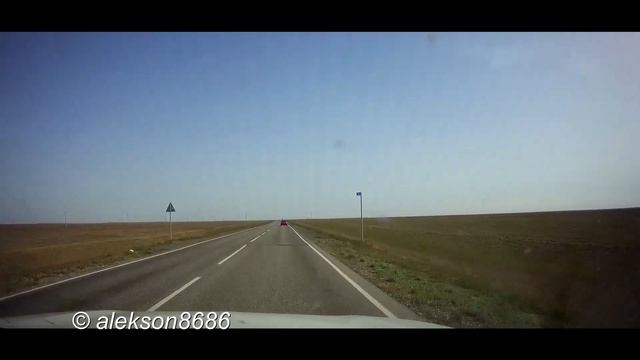 По Калмыцким степям : дорога Адык - Комсомольский смотреть онлайн