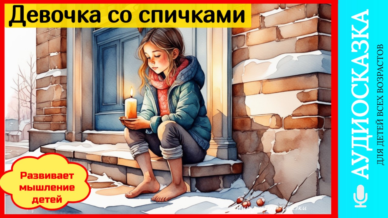 Девочка со спичками | сказки детям| аудиосказки | народные сказки смотреть онлайн