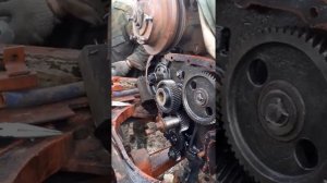 Замена шестерни грм на ЮМЗ.