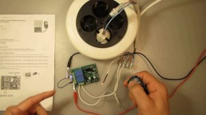 Тельфер Denzel TF-250.  Подключение беспроводного пульта управления