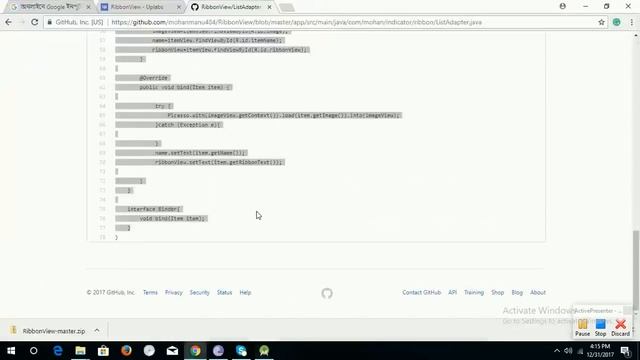 How to create ribbonview in kotlin on android studio 3 0 part 2 смотреть онлайн