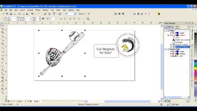 CorelDRAW - How Do I use the Boundary Tool? смотреть онлайн