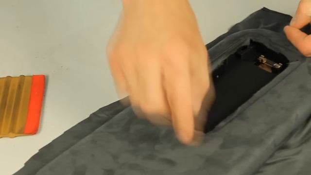 Алькантара самоклеющаяся. Секрет оклейки солнцезащитных козырьков. (Часть 3/4)