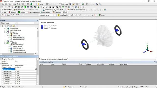 Rotordynamic Modal Analysis of Impeller in ANSYS PART-2 смотреть онлайн