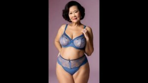 Alluring Older Ladies over 60 in Bras and High Waisted Underwear