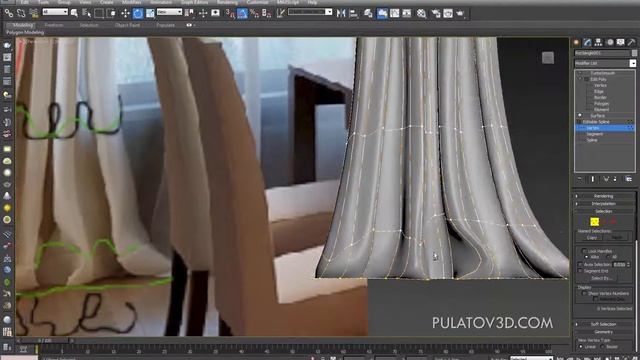 INTERYER MODELING. 3DS MAX (UZB). 18_PARDA смотреть онлайн